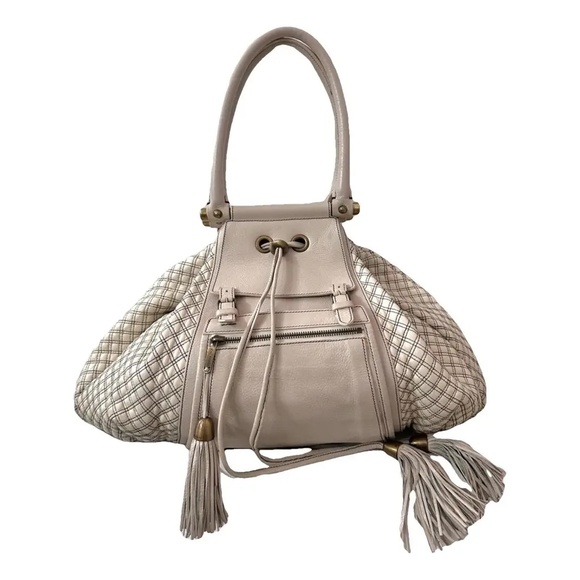 Zac Posen Beatrice Vintage XL Quilted Leather - Picture 1 of 17